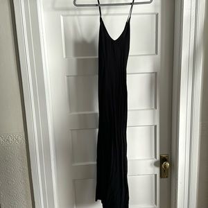Old Navy black crisscross back maxi